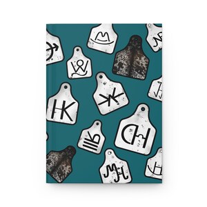 Ranch Brand Western Journal, Cow Tag Calving Book, Livestock Judging Notebook, Western Notebook, Ranching Gifts, Cow Notebook