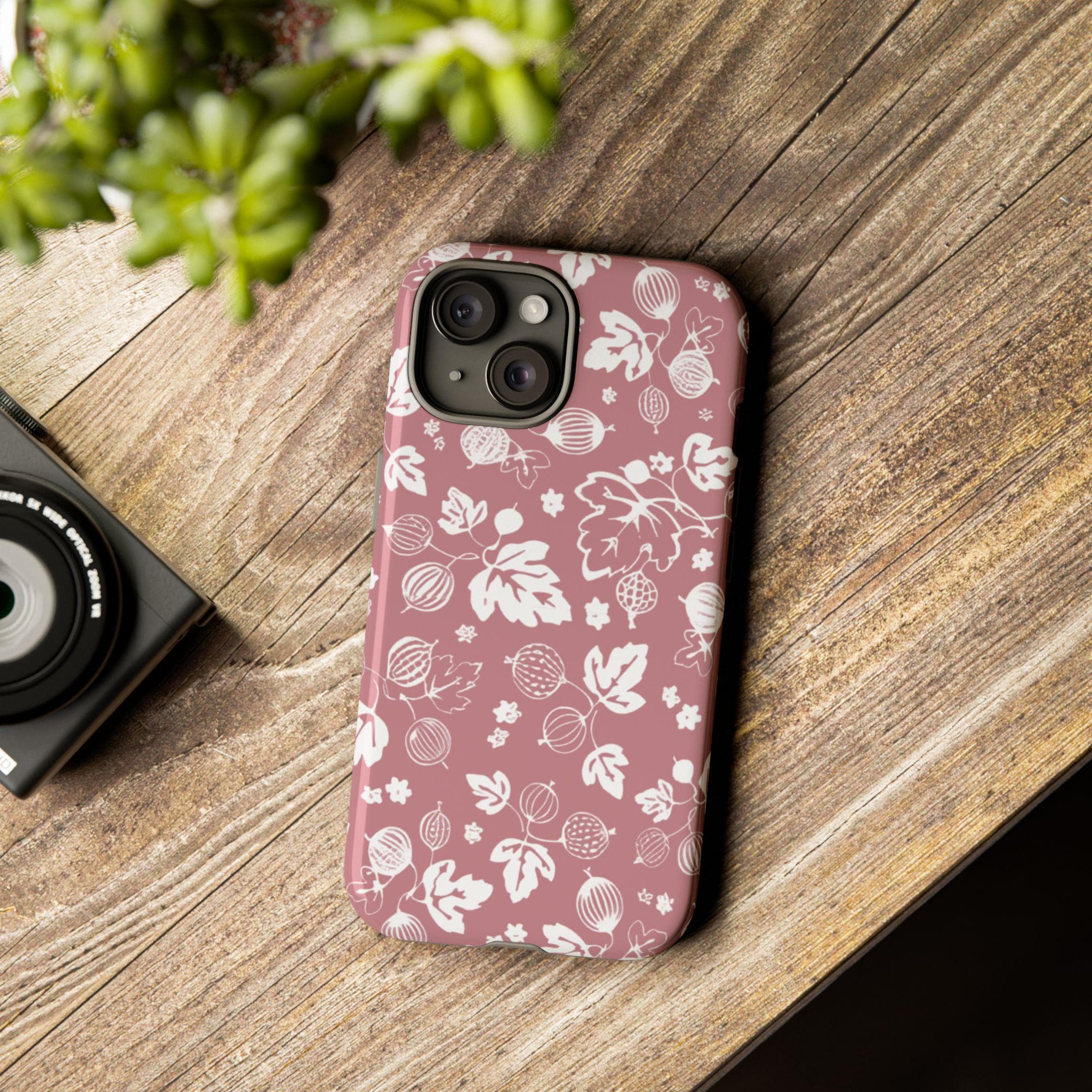Pyrex Case Gooseberry Pink Vintage Pyrex Inspired Tough Phone Case, Vintage Glass ...
