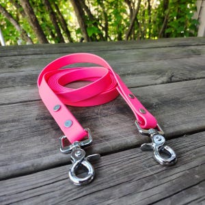 Biothane Horse Reins, Loop Reins, Aqua Reins, Natural Horsemanship, Pink Reins, Red Reins, Western Riding,  Made to Order