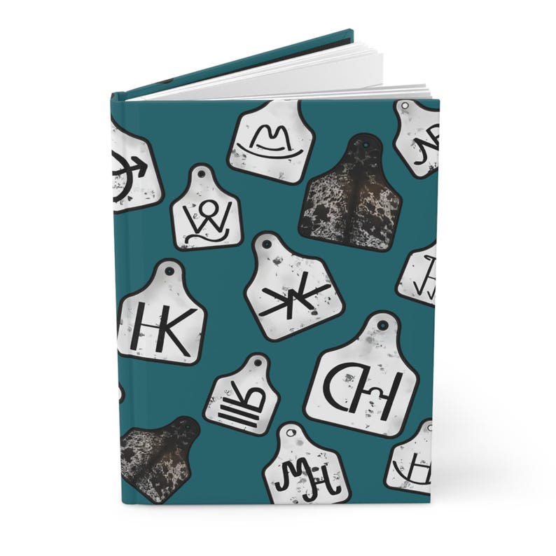 Ranch Brand Western Journal, Cow Tag Calving Book, Livestock Judging Notebook, Western Notebook, Ranching Gifts, Cow Notebook