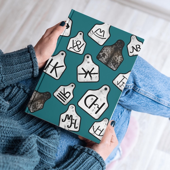Ranch Brand Western Journal, Cow Tag Calving Book, Livestock Judging Notebook, Western Notebook, Ranching Gifts, Cow Notebook
