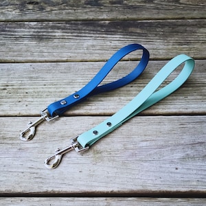 BioThane Traffic Lead Training Leash Traffic Handle Dog Gear Traffic Leash Short Leash Safety Handle Grab Leash