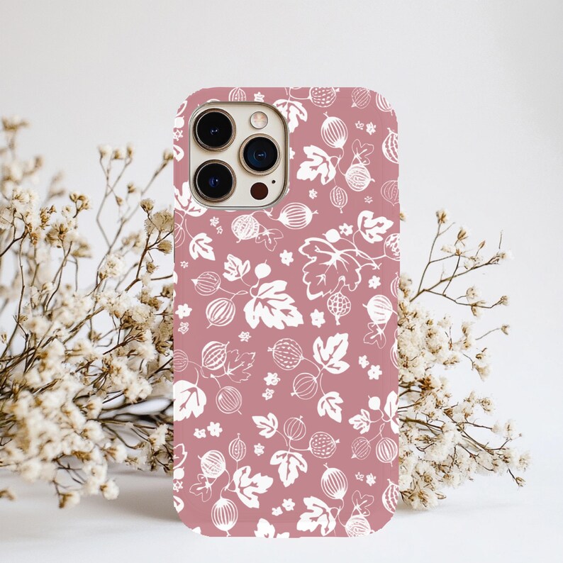 Pyrex Case Gooseberry Pink Vintage Pyrex Inspired Tough Phone Case, Vintage Glass ...