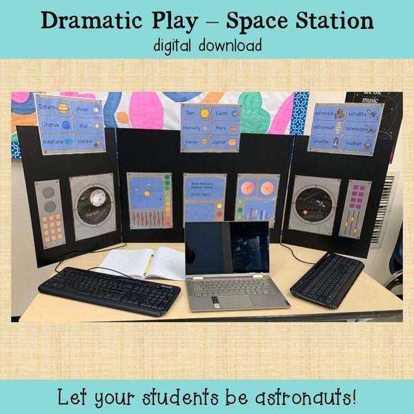 Dramatic Play - Space Station printable