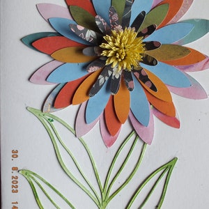 Blume, A5, Personalisierung, einzigartige Muster, alle Gelegenheiten