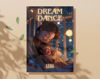 Livre d'histoires personnalisé sur le sommeil, page numérique pour bébé, maman et bébé, téléchargement PDF/impression, éducatif, amusant de 0 à 8 ans