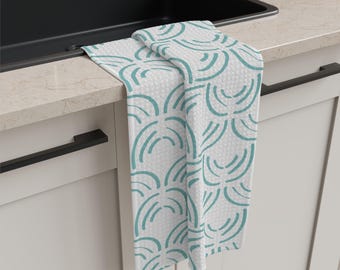 Wings Fly Microfiber Tea Towel: Chic Boho Kitchen Decor