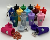 小物 Starbucks Keychains Starbucks Surprise Cold Cup Keychain Complete Set of 6 NEW