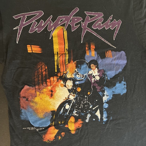 Prince - Purple Rain - Vintage and Original T-Shi… - image 3