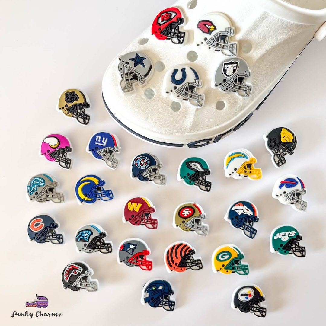 Rugby Union Football Shoe Charms Crocs Charms Jibbitz for Crocs Funky