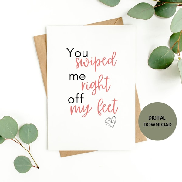 Tinder Card - Etsy