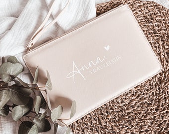 personalisierte Clutch | Hochzeit | Trauzeugin  | Geschenk