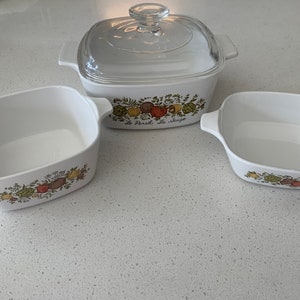 Corning Casserole Set- Spice O Life