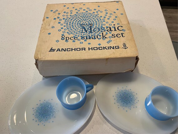 Anchor Hocking snack set 4セット 元箱入り スナックセット | STORES