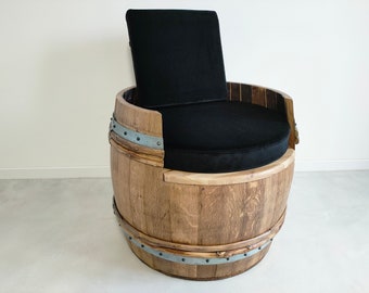 Comfortable barrel chair
