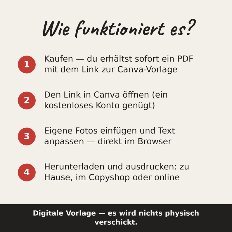 Personalisiertes Geschenk zum 40. Geburtstag – Fotocollage, 40 Gründe warum wir dich lieben, Canva Vorlage image 6