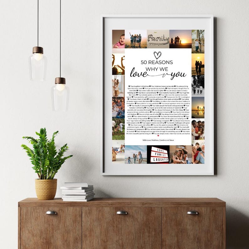 50 anledningar till att vi älskar dig-poster: Anpassad födelsedagsminnessak (digital nedladdning) bild 8