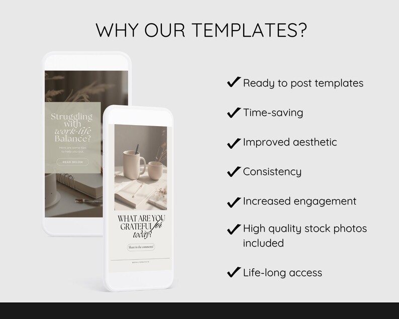 Mindset Coach Instagram Template | Holistic Coach Social Media Post ...