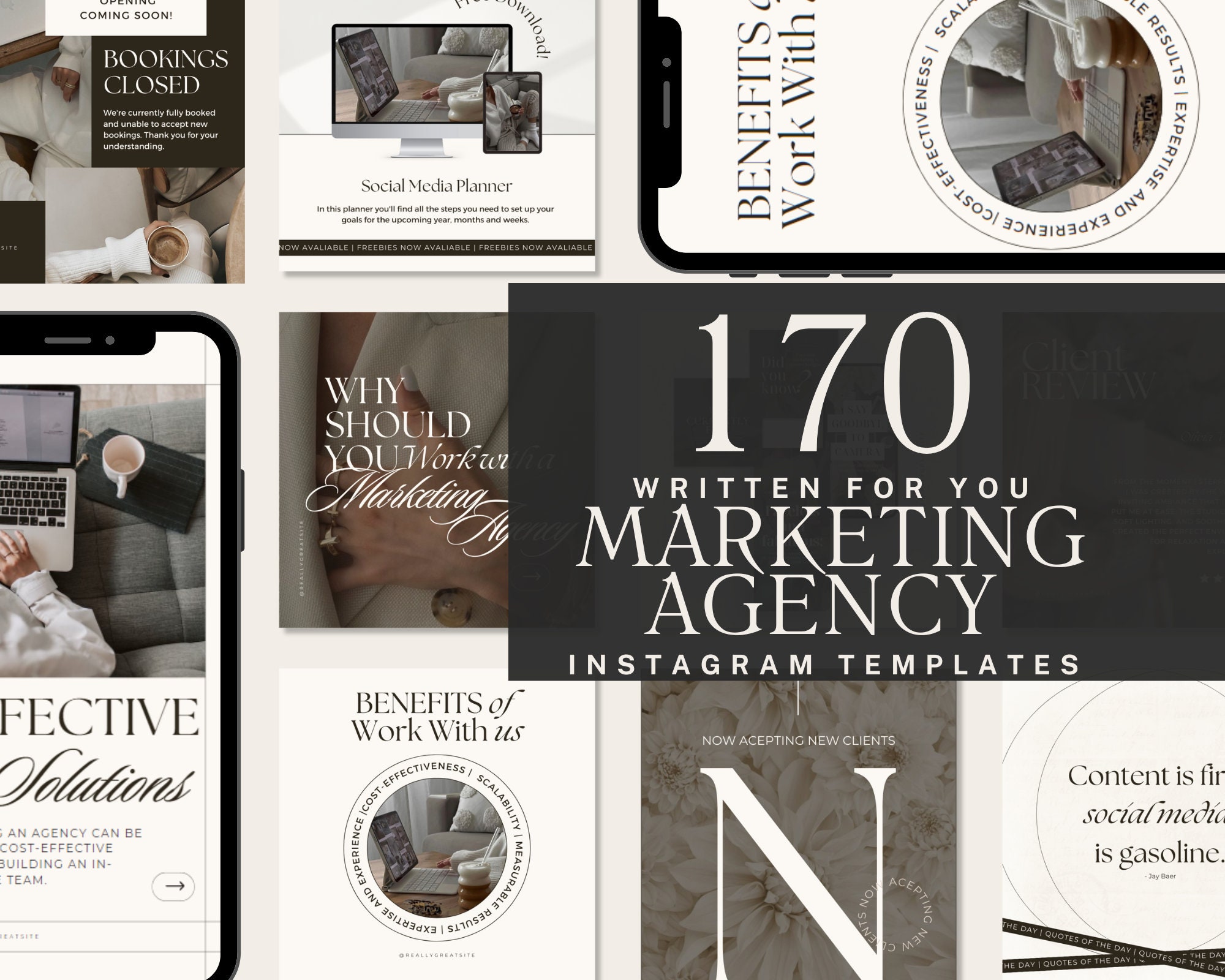 Marketing Agency Instagram Template | Marketing Coach Social Media Post | Social Media Agency Reels |  Virtual Assistant | Business Coach