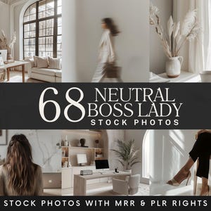 Boss Babe Faceless Marketing AI Stock Photo Collection | Faceless Marketing Realistic ai Images for Business Women Coaches MRR & PLR Rights