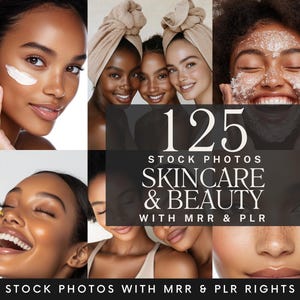 125 Skincare Stock Photos | Aesthetic Skincare & Beauty Stock Images | Esthetician Business AI Image Collection | Dermatologist Realistic AI