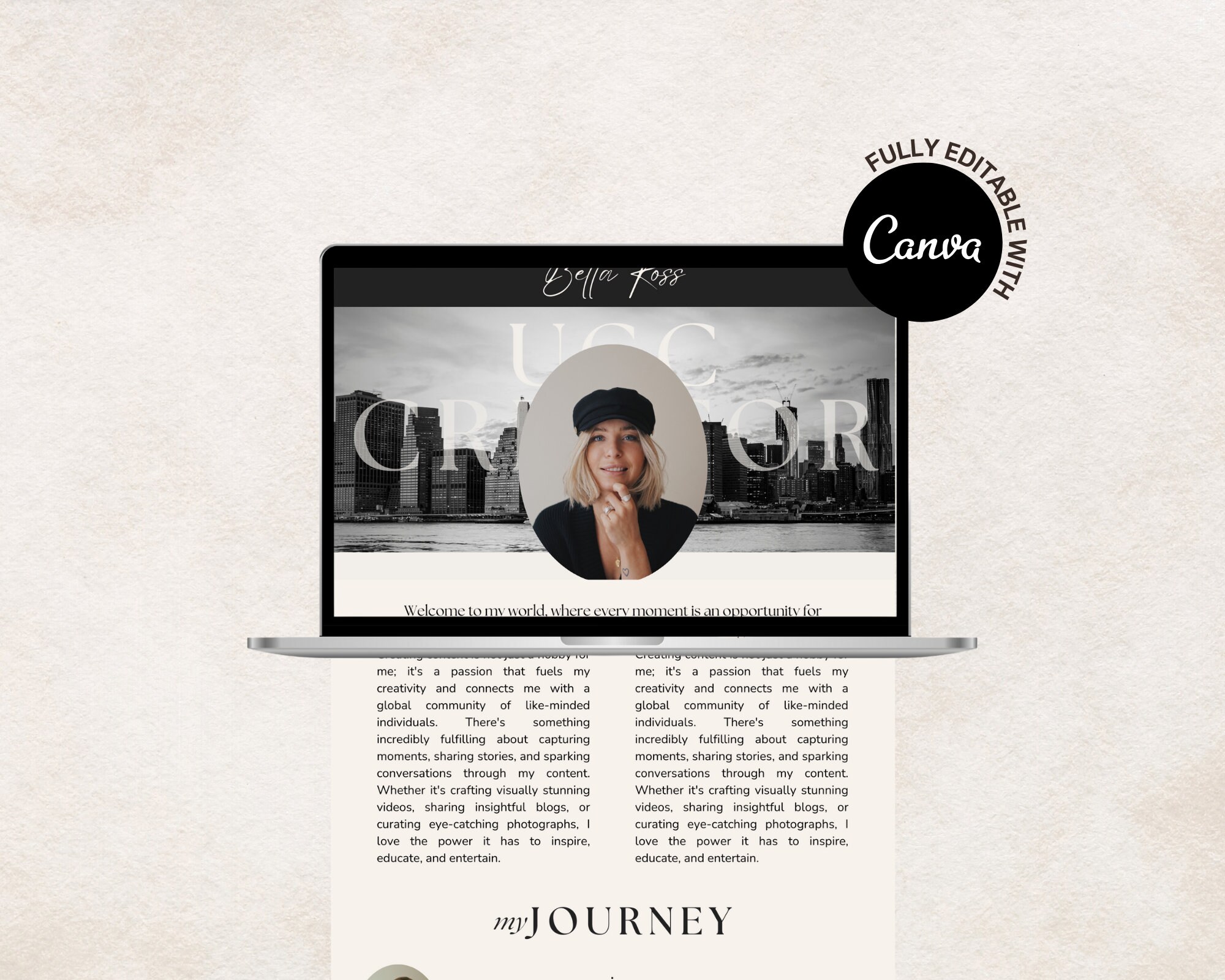 Ugc Portfolio Template Canva Ugc Website Template Ugc Etsy Ugc Portfolio Template Canva Ugc Website Template Ugc Etsy