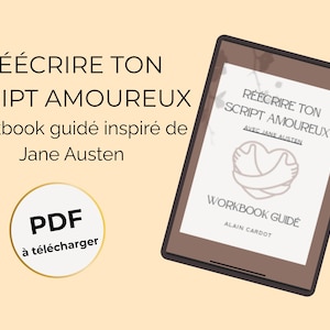 Reescribe tu historia de amor | Cuaderno de ejercicios inspirado en Jane Austen | Libro de ejercicios en PDF descargable