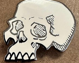 Cartoon Skull - Enamel Pin