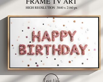 Birthday Samsung Frame TV Art - Sprinkel Birthday Tv Art, Digital Download