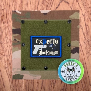 LEO Patch Expecto Glockonum Patch Glock Patch Muggle Wand Morale Patch