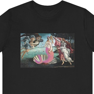 Birth of Venus Mermaid Short Sleeve Tee