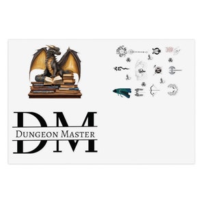 Hojas de pegatinas de la colección DnD