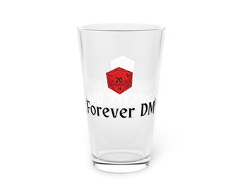 Forever DM Pint Glass, 16oz