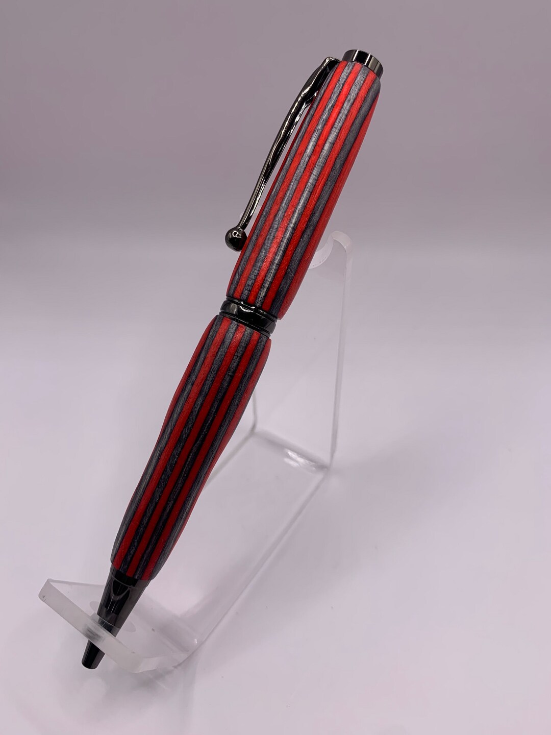 Black/red Slimline - Etsy