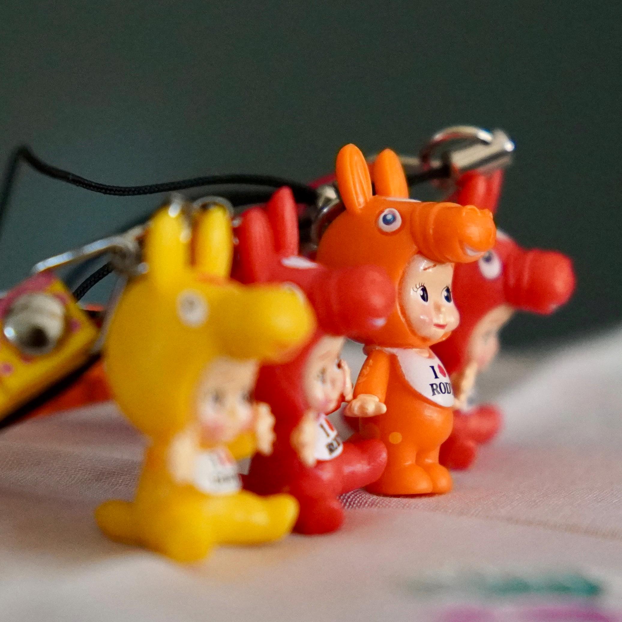 Rare Vintage Japanese Kewpie X Rody Mascot Set (2007 Edition