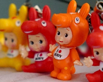 Rare Vintage Japanese Kewpie X Rody Mascot Set (2007 Edition