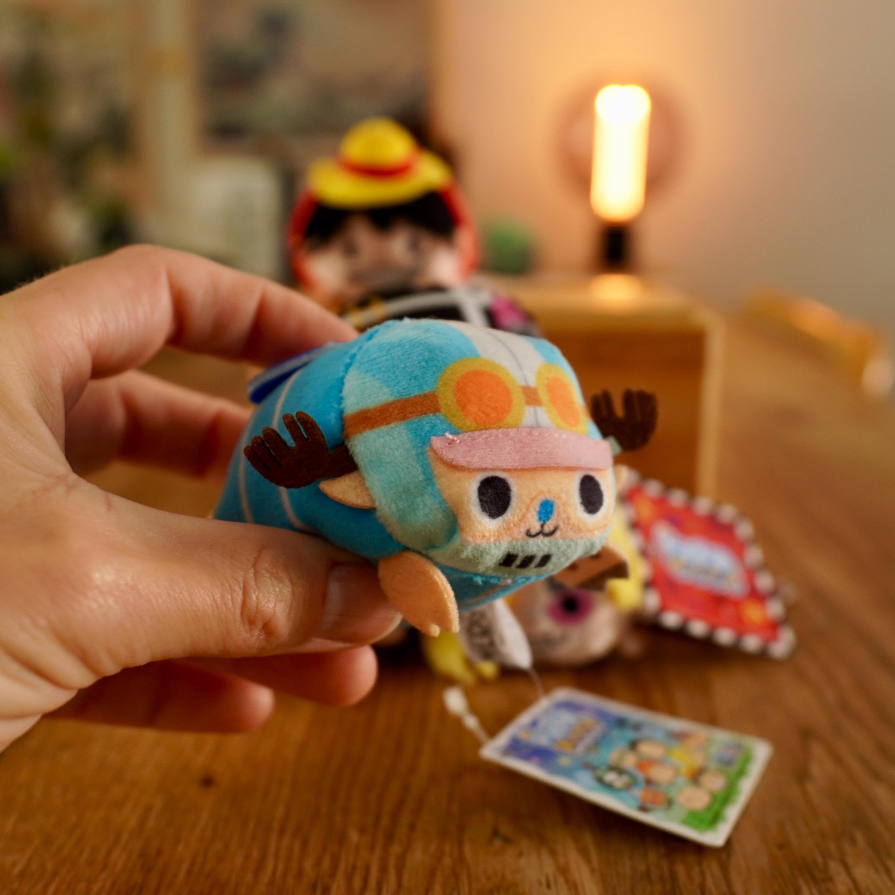 One Piece Mochi Mochi Plushies – Luffy, Sanji, Chopper, Nami **US