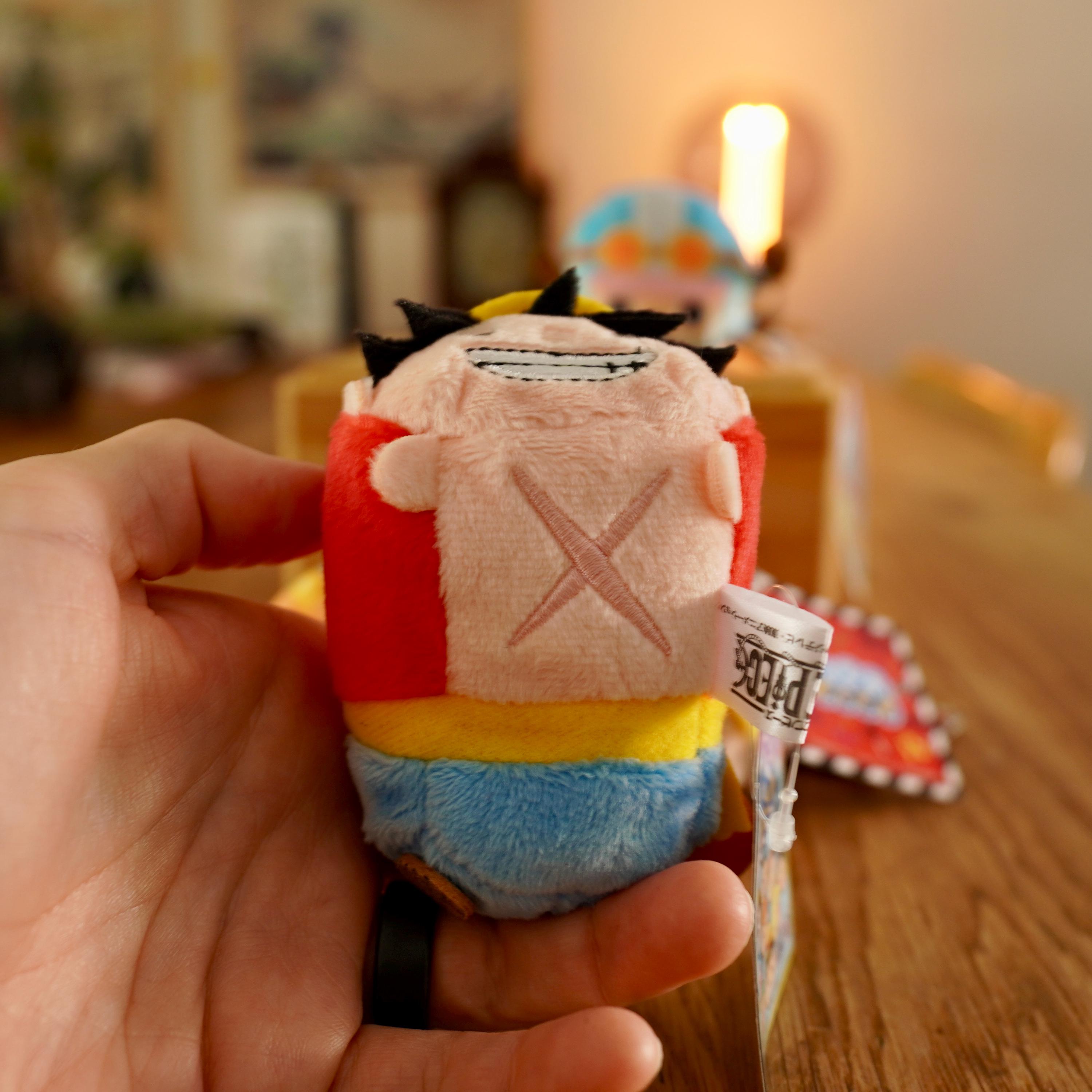 One Piece Mochi Mochi Plushies – Luffy, Sanji, Chopper, Nami **US