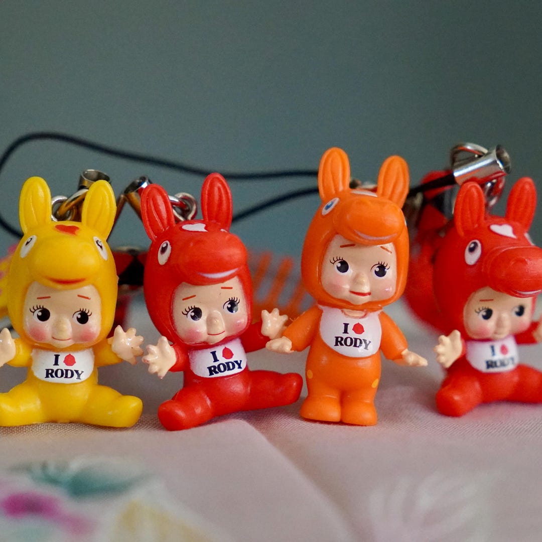 Rody ストラップ セット ピンク Kewpieコラボ　キュージョンクリスマス Rody ストラップ セット ピンク Kewpieコラボ キュージョン