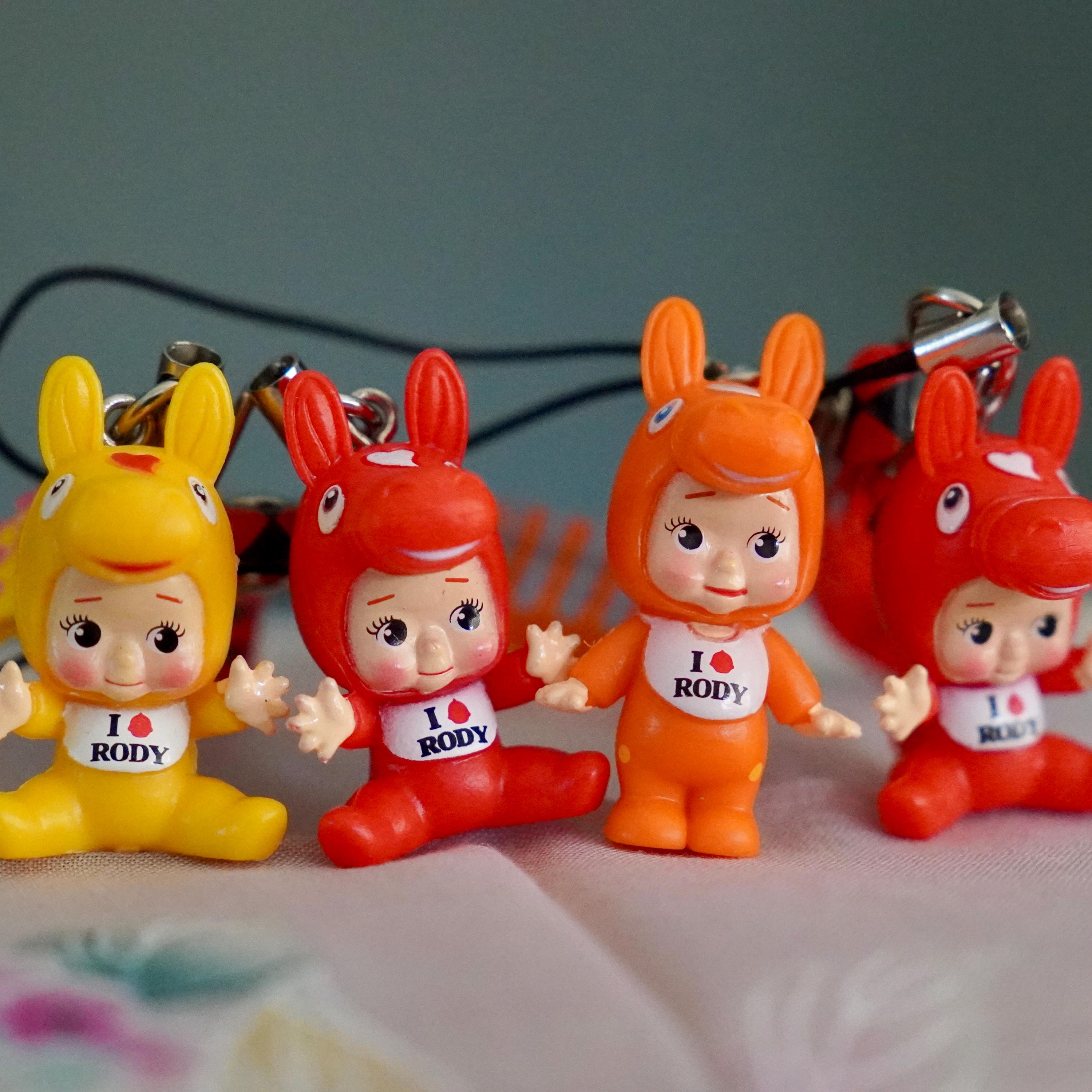 Rody ストラップ セット ピンク Kewpieコラボ　キュージョンクリスマス Rody ストラップ セット ピンク Kewpieコラボ キュージョン