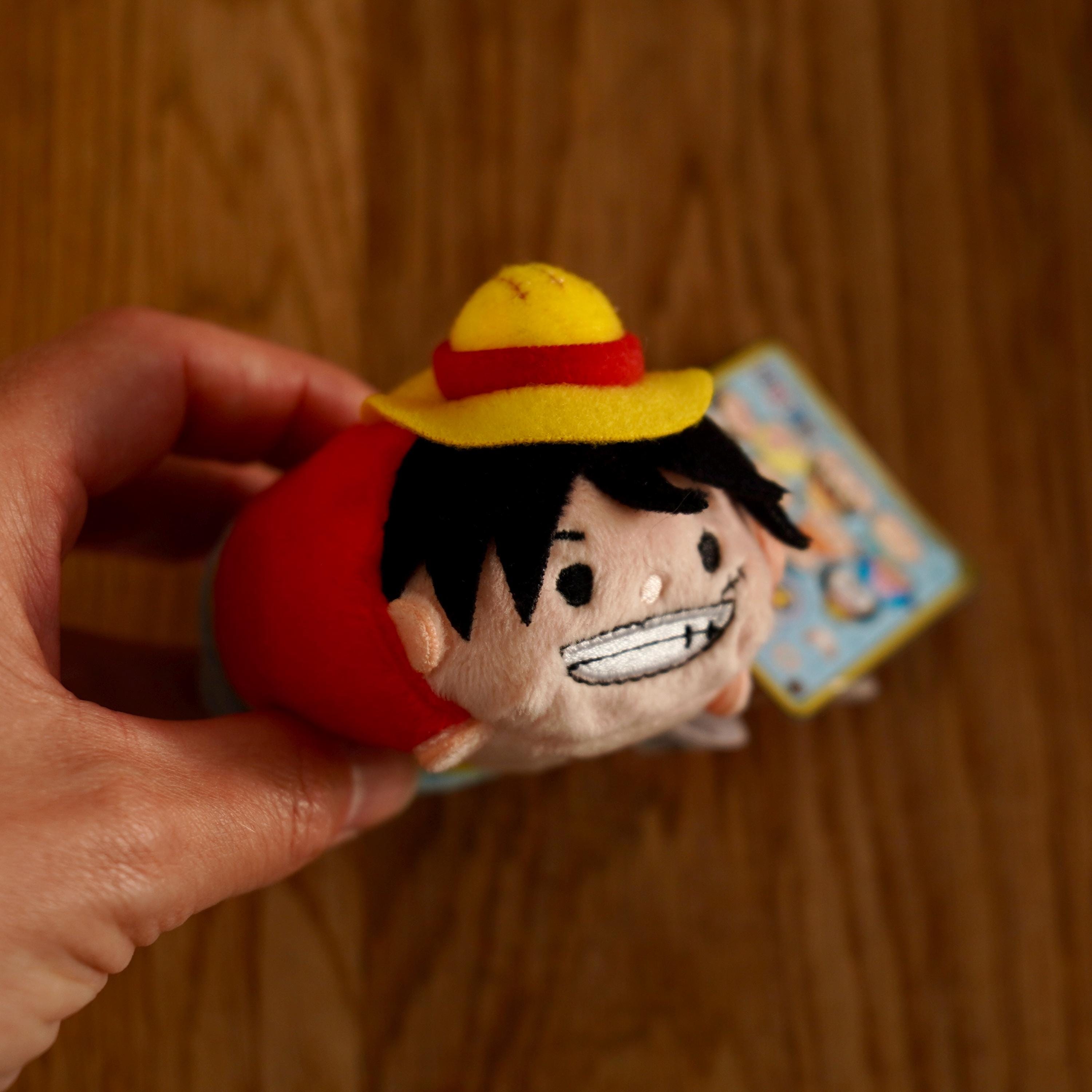 One Piece Mochi Mochi Plushies – Luffy, Sanji, Chopper, Nami **US