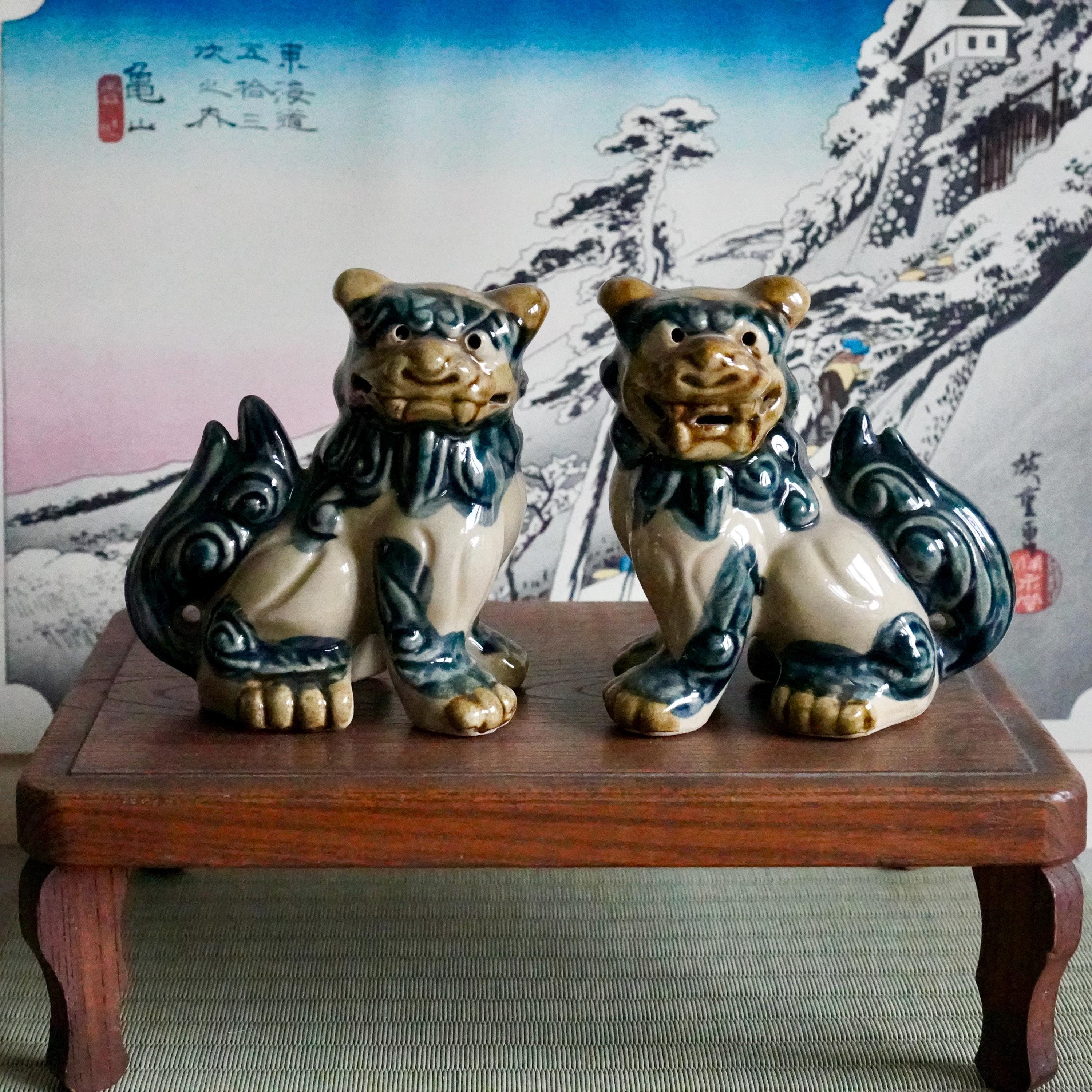 Okinawa Shisa Dogs - Etsy