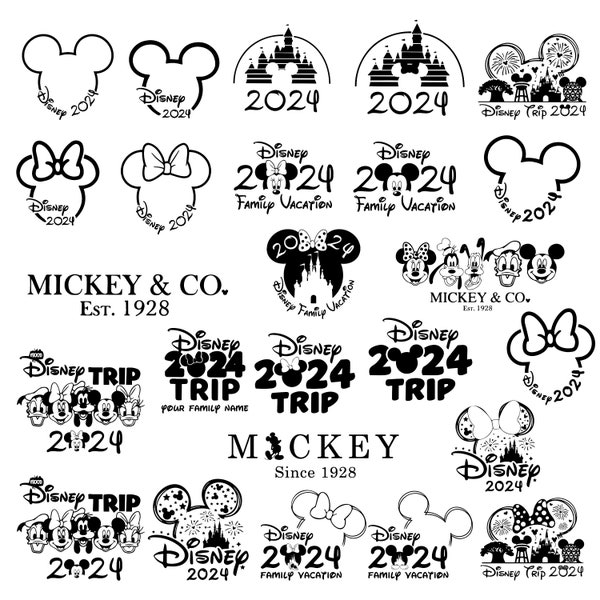 Family Trip 2024 SVG, Mouse SVG, Family Vacation SVG, Family Vacation 2024 svg, Family Trip Svg, Png Files For Cricut Sublimation, Circut