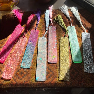 Personalisiertes Resin Lesezeichen