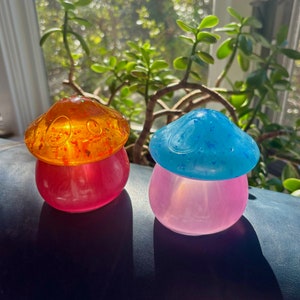 Custom Resin Mushroom Jar