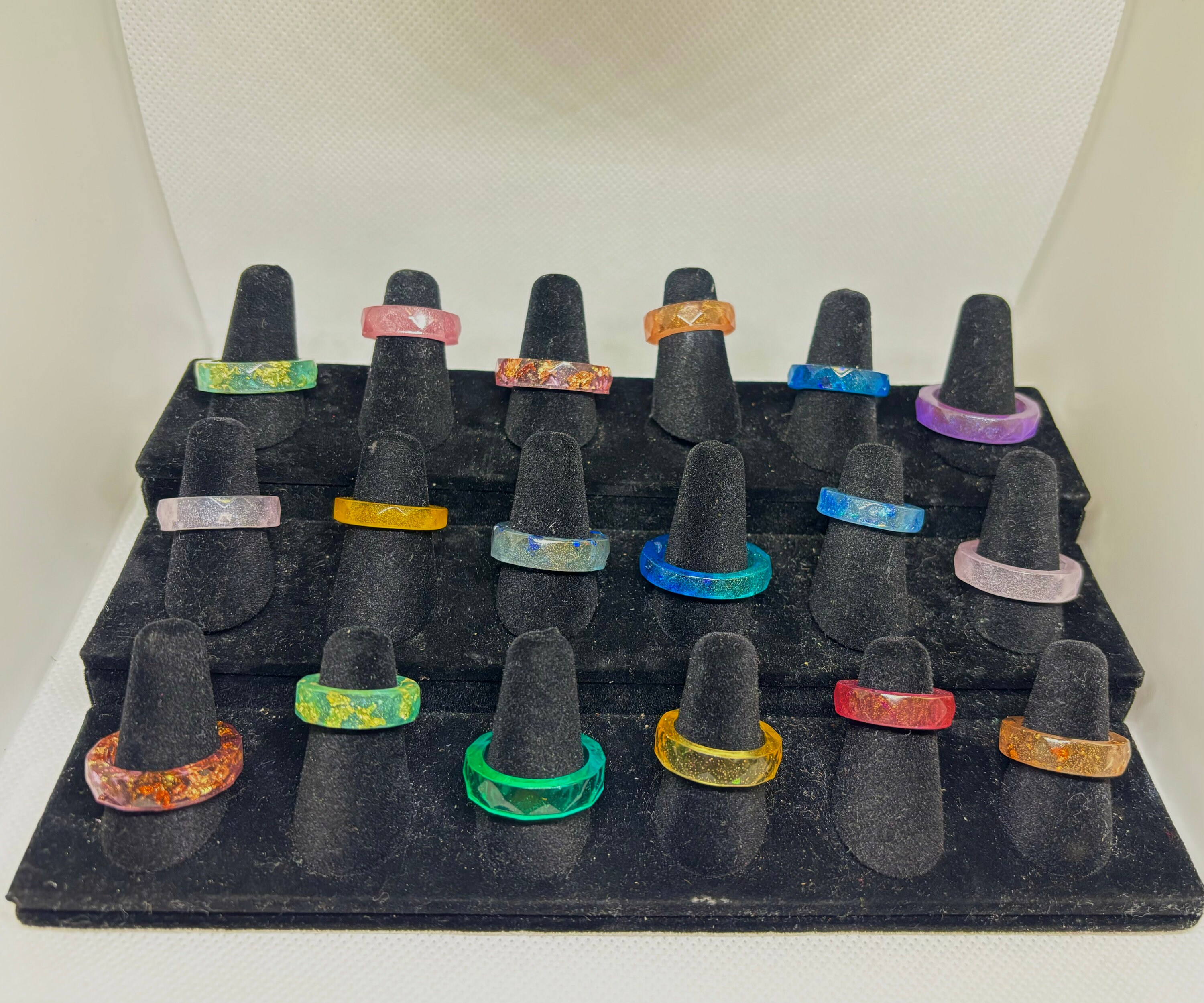 Custom Resin Ring - Etsy