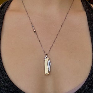 Mini Pocketknife Necklace