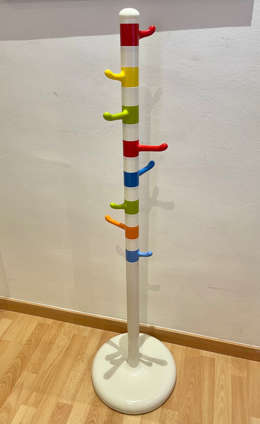 KROKIG Vintage IKEA Standing Coat Rack Retro Color 90's Etsy