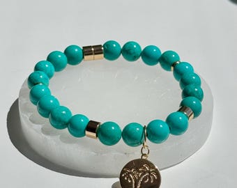 Turquoise Bracelet 8mm