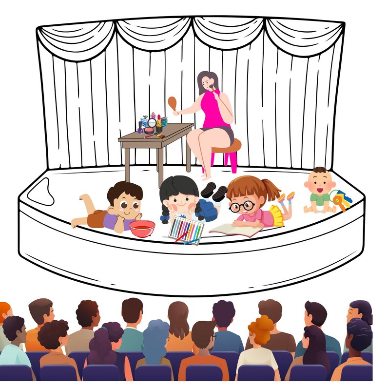Skit Script - Why is Mommy Wearing Makeup? - Etsy